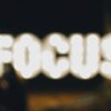 turned on Focus signage