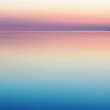 photo of blue and pink sea